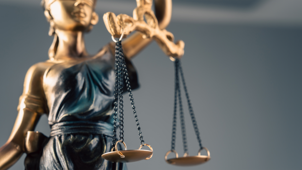 lady justice holding scales